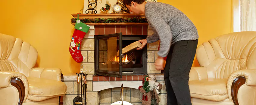 Gas to Wood-Burning Fireplace Conversion Services in Jollyville, Texas