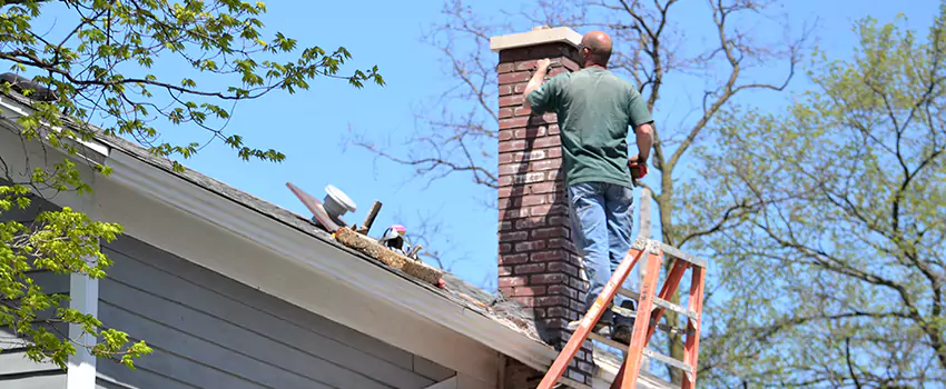 Vinyl and PVC Chimney Flashing Installation in Jollyville, TX