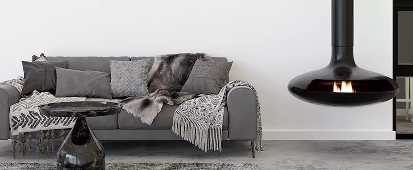 Circular Hanging Fireplace Installation Services in Jollyville, TX